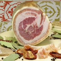 Pancetta enrollada