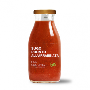 Salsa arrabbiata tomate cherry BIO 250gr
