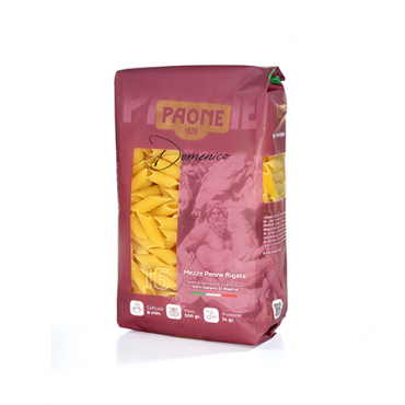 Mezze penne rigate Paone 500gr